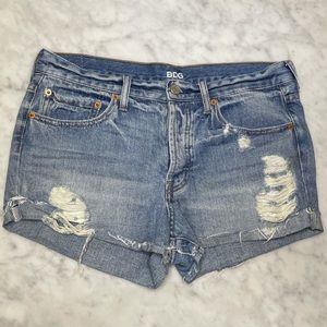 BDG TomGirl Mid Rise Cut Off Shorts - Size 27